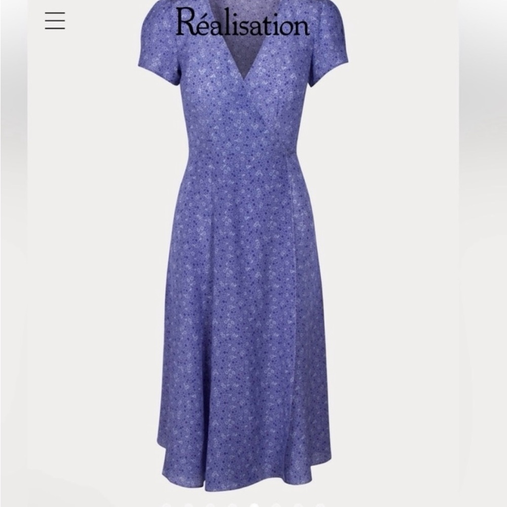 Realisation Par Teale Dress in Purple Haze, Size xs